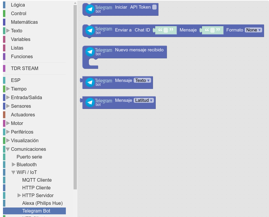 telegram bot menu